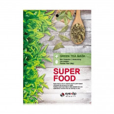 Eyenlip Тканевая маска для лица зеленый чай Super Food Корея