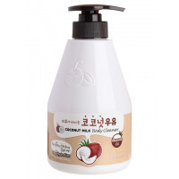 Welcos Гель для душа кокосовый Kwailnara Coconut Milk 560 мл. ЧЗ Welcos Гель для душа кокосовый Kwailnara Coconut Milk 560 мл. ЧЗ