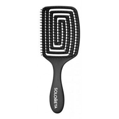 Solomeya Расческа для волос c ароматом винограда квадратная Wet Detangler Paddle Grape Solomeya Расческа для волос c ароматом винограда квадратная Wet Detangler Paddle Grape