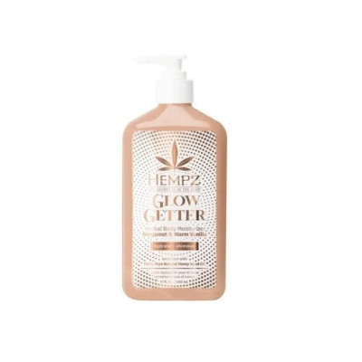 HEMPZ Молочко для тела увлажняющее мерцающее Бергамот и Ваниль Body Moisturizer 500 мл.