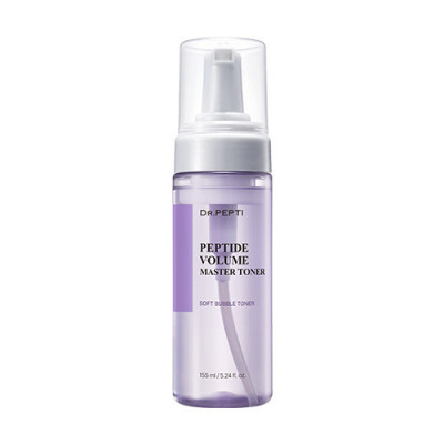 Dr.Pepti+ Антивозрастной тонер-мусс с мягкими пузырьками Volume Master Toner 155 мл. Корея Dr.Pepti+ Антивозрастной тонер-мусс с мягкими пузырьками Volume Master Toner 155 мл. Корея