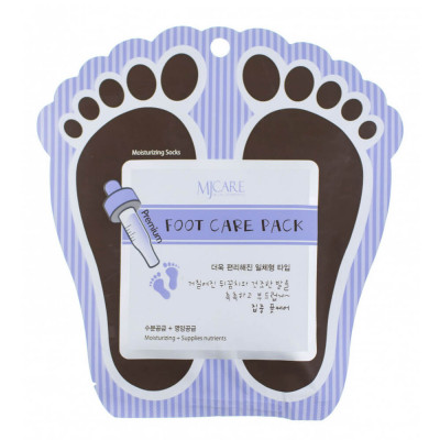 MJCARE Маска для ног питательная Premium Foot Care Pack Корея