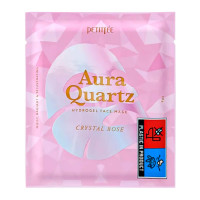 PETITFEE Маска для лица гидрогелевая с жемчугом Aura Quartz Hydrogel Face Mask Корея