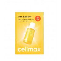Celimax Осветляющая ампульная маска Pore Dark Spot Brightening Serum Mask Корея Celimax Осветляющая ампульная маска Pore Dark Spot Brightening Serum Mask Корея