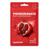Ayoume Тканевая маска Fruit Pomegranate Ruby Glow ЧЗ Ayoume Тканевая маска Fruit Pomegranate Ruby Glow ЧЗ