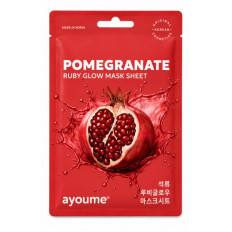 Ayoume Тканевая маска Fruit Pomegranate Ruby Glow ЧЗ Ayoume Тканевая маска Fruit Pomegranate Ruby Glow ЧЗ