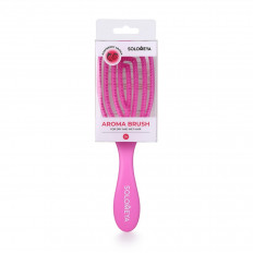Solomeya Расческа для волос с ароматом малины Wet Detangler Oval Raspberry