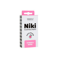 Mr&Mrs Сменный блок ароматизатора NIKI Цитрус и мускус Citrus&Musk Mr&Mrs Сменный блок ароматизатора NIKI Цитрус и мускус Citrus&Musk
