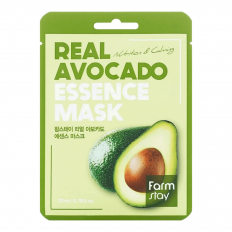 Farm Stay Тканевая маска с авокадо Real Avocado Essence Mask Корея