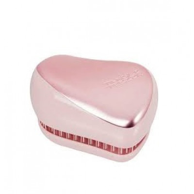 Расческа TANGLE TEEZER Compact Styler Pink Matte Chrome Расческа TANGLE TEEZER Compact Styler Pink Matte Chrome