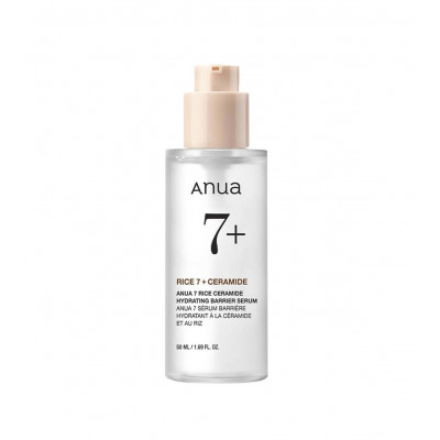 ANUA Сыворотка с рисом для сияния кожи Rice 7 Ceramide Hydrating Barrier Serum 50 мл. Корея ANUA Сыворотка с рисом для сияния кожи Rice 7 Ceramide Hydrating Barrier Serum 50 мл. Корея