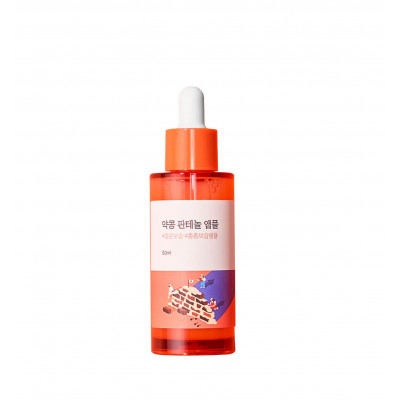 ROUND LAB Барьерная ампула с черной соей Soybean Panthenol Ampoule 50 мл. Корея