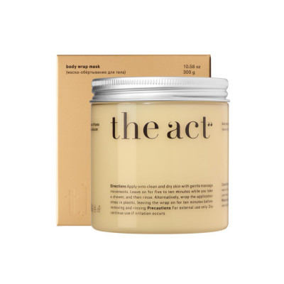 The act Маска-обёртывание для тела Body Wrap Mask 300гр. The act Маска-обёртывание для тела Body Wrap Mask 300гр.