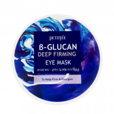 PETITFEE Тканевые патчи с бета-глюканом b-Glucan Deep Firming Eye Mask 60 шт. Корея