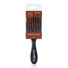 Solomeya Расческа мини прямоугольная с ароматом Горького Шоколада Mini Brush Dark Chocolate