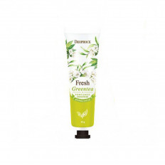DEOPROCE Крем для рук парфюмированный Fresh Greenntea Perfumed Cream 50 мл. Корея