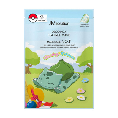 JMsolution Противовоспалительная тканевая маска с чайным деревом Deco Pick Tea Tree Mask Корея JMsolution Противовоспалительная тканевая маска с чайным деревом Deco Pick Tea Tree Mask Корея