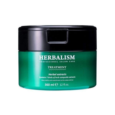 Lador Маска для волос с травяными экстрактами Herbalism Treatment 360 мл.Корея