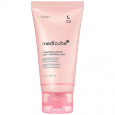 Medicube Ночная маска-плёнка с ПДРН и кофеином PDRN Pink Caffeine Night Wrapping Mask 75мл.Корея