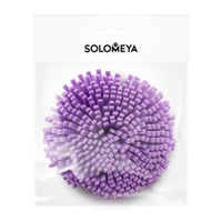 Solomeya Мочалка-спонж для тела Фиолетовая Bath Sponge Lilac 1 шт.