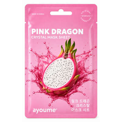 Ayoume Тканевая маска Pink Dragon Crystal ЧЗ Ayoume Тканевая маска Pink Dragon Crystal ЧЗ
