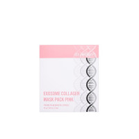 DR.REBORN Гидрогелевая маска с экзосомами и коллагеном розовая Exosome Collagen Mask Pink Корея