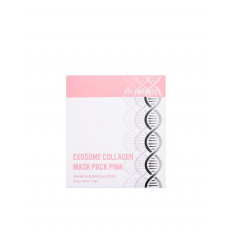 DR.REBORN Гидрогелевая маска с экзосомами и коллагеном розовая Exosome Collagen Mask Pink Корея