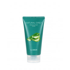 The SAEM Пенка для лица с экстрактом алоэ Natural Daily Cleansing Foam 150 мл. Корея